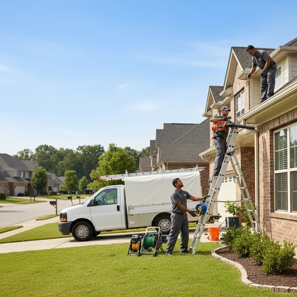 Home Gutter Service in Lyons, KS near me